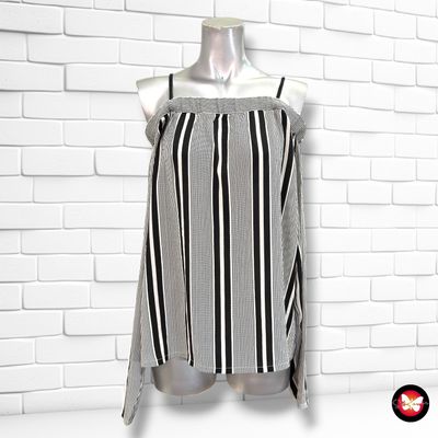 **HOY** Blusa escote barco COSTES color Negro y blanco Talla 40
