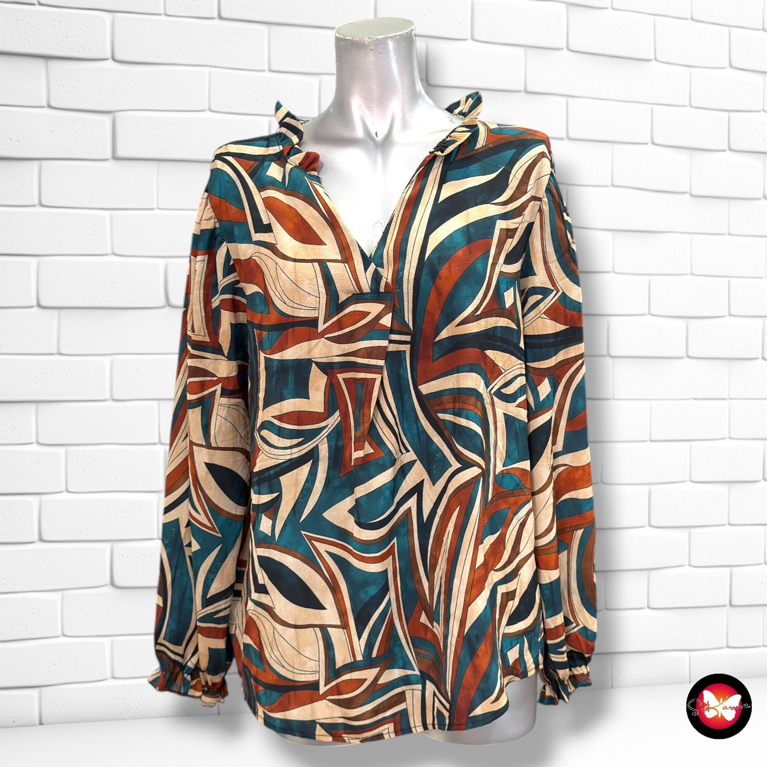 Blusa de manga larga PESCARA color Varios Talla L