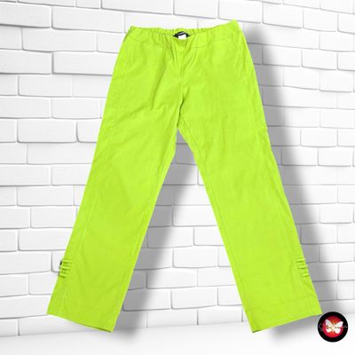 **HOY** Pantalón elástico DORIS STREICH color Verde Talla 48
