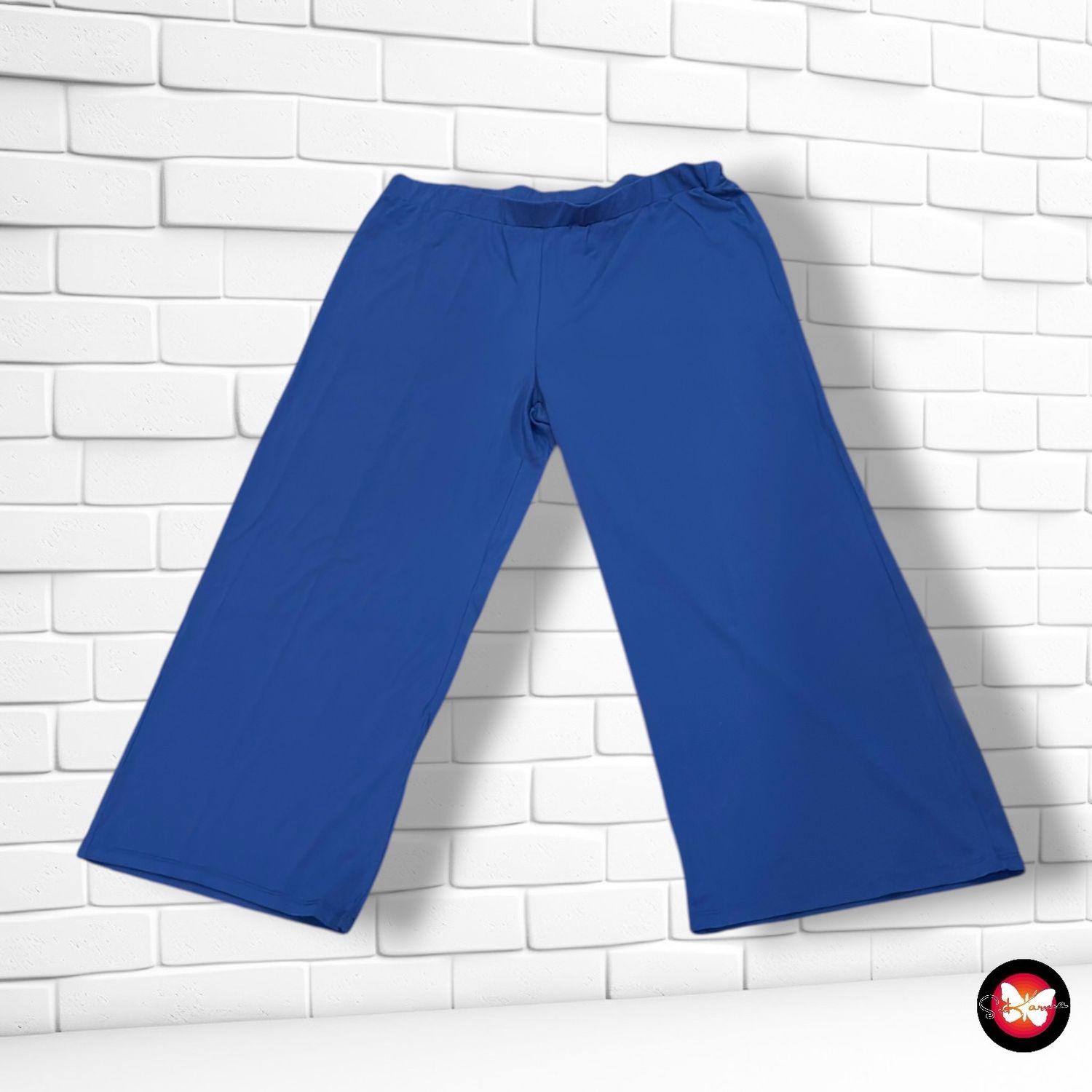 Pantalón sueltito capri EXPRESSO color Azul Talla L