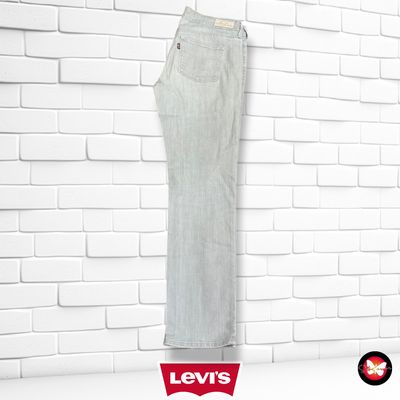 **HOY** Pantalón SLIGHT CURVE LEVI’S color Gris Talla M/L (W29)