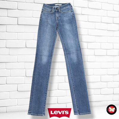 **HOY** Pantalón 712 SLIM LEVI’S color Azul vaquero Talla XS (W24)
