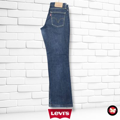 **HOY** Pantalón 10528 STRAIGHT LEVI’S color Azul vaquero oscuro Talla M (W28)