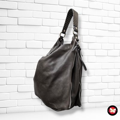 **HOY** Bolso de hombro de piel color Marrón Talla GRANDE