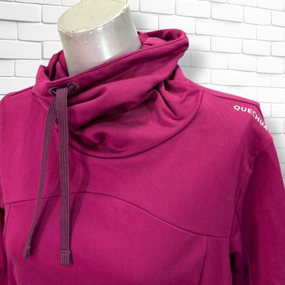 **HOY** Sudadera deportiva QUECHUA color Morado Talla S
