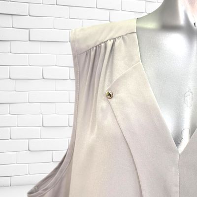 **HOY** Blusa sin mangas PRIMARK color Gris Talla 48