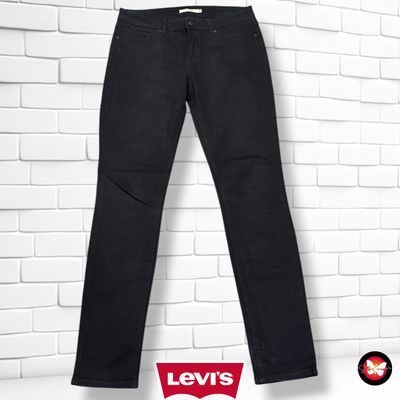 **HOY** Pantalón 711 SKINNY LEVI’S color Negro Talla M/L (W29) (grande)