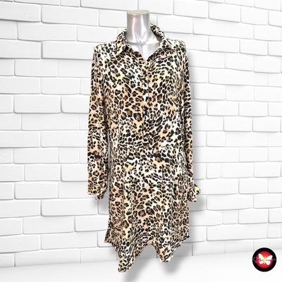 **HOY** Blusón de manga larga PRIMARK color Animal print Talla 46