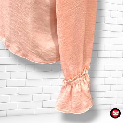 **HOY** Blusa de manga larga satinada CLOCKHOUSE color Rosa Talla 36