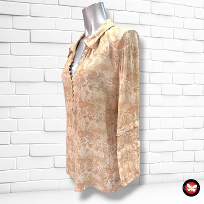 **HOY** Blusa de media manga YAYA WOMEN color Camel Talla 40