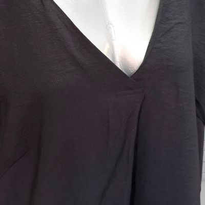 **HOY** Blusa de manga corta C&A color Negro Talla 44/46 (grande)