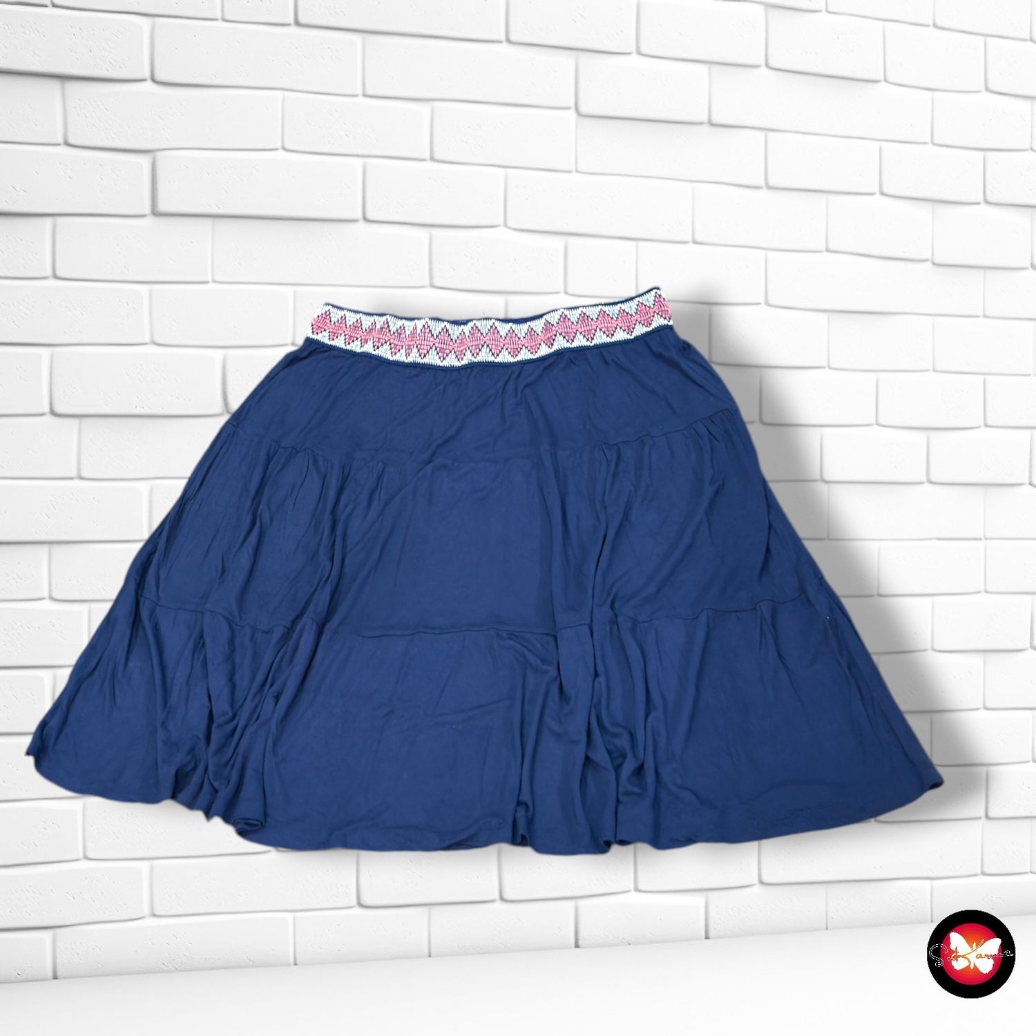 Falda elástica S.OLIVER color Azul marino Talla 48/50