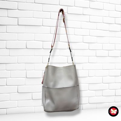 **HOY** Bolso de hombro / bandolera color Gris Talla GRANDE