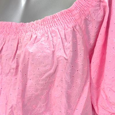 **HOY** Blusa cropped DIVIDED color Rosa Talla L