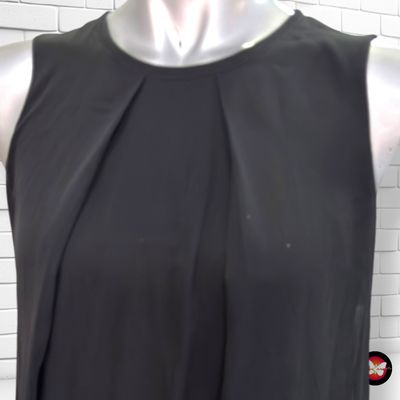 **HOY** Vestido de fiesta de gasa D-XEL color Negro Talla 10 años