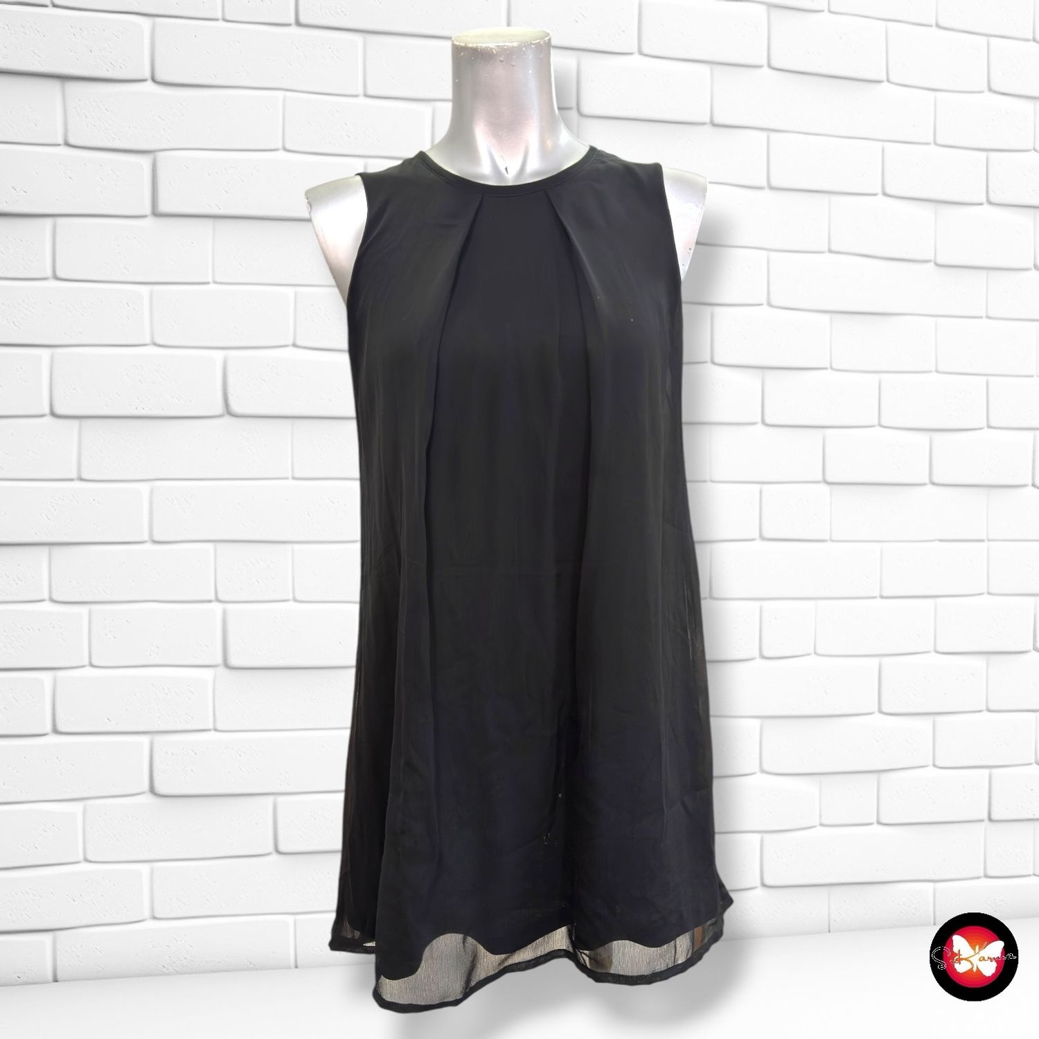 Vestido de fiesta de gasa D-XEL color Negro Talla 10 años