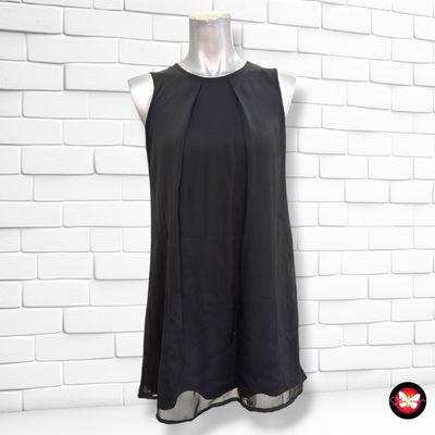 **HOY** Vestido de fiesta de gasa D-XEL color Negro Talla 10 años
