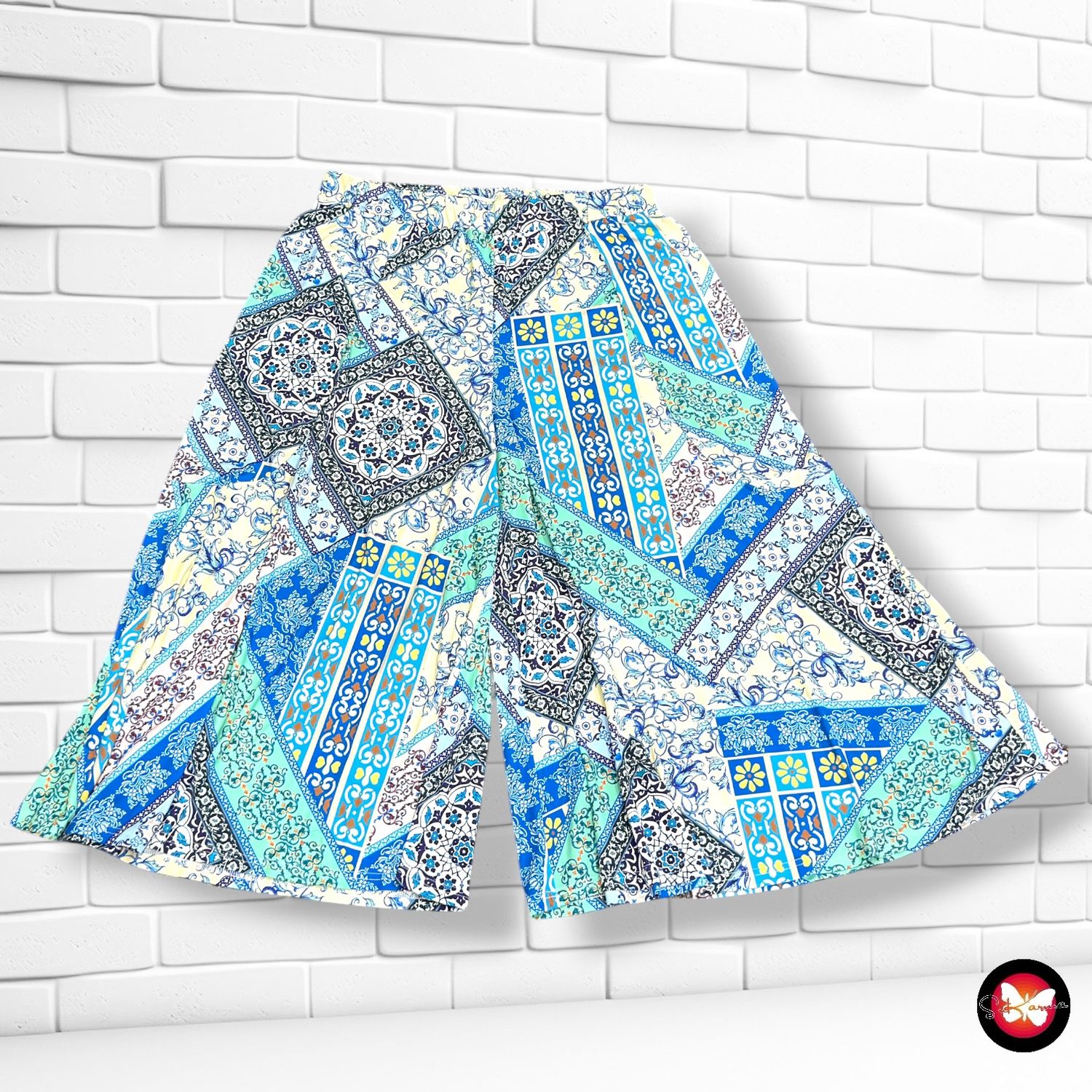 Pantalón palazzo estampado PFEFFINGER color Varios Talla 48