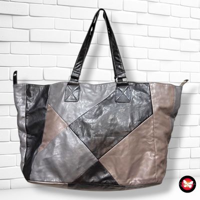 **HOY** Bolso de hombro FUNKY BAGS color Gris, taupe y negro Talla GRANDE