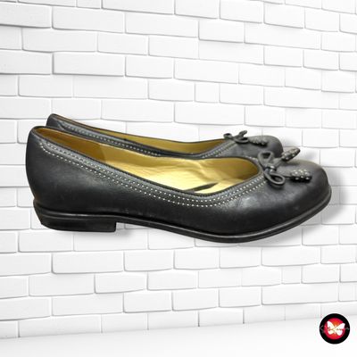 **HOY** Manoletinas de piel CLARKS color Negro Talla Calzado 38,5 (5,5UK)