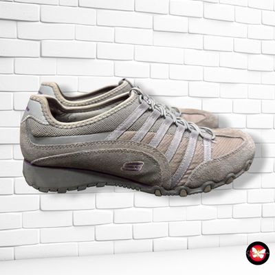 **HOY** Zapatillas de ante SKECKERS color Gris Talla Calzado 39