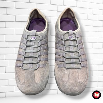 **HOY** Zapatillas de ante SKECKERS color Gris Talla Calzado 39