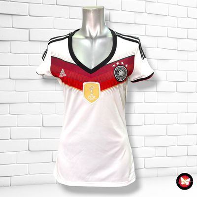 **HOY** Camiseta deportiva SELECCIÓN ALEMANIA · FIFA 2014 ADIDAS color Blanco Talla S
