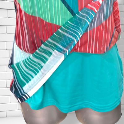 **HOY** Camiseta deportiva ADIDAS color Turquesa y varios Talla M