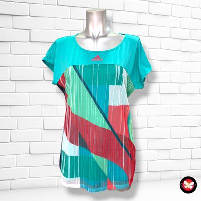 **HOY** Camiseta deportiva ADIDAS color Turquesa y varios Talla M
