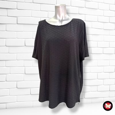 **HOY** Blusa con encaje en la espalda C&A color Negro Talla XL (grande)