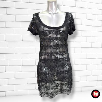 **HOY** Vestido playero ESMARA color Negro Talla M (pequeña)