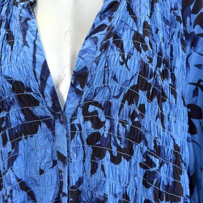 **HOY** Vestido largo camisero WE color Azul Talla XL
