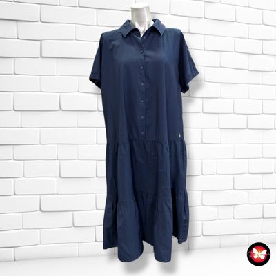 **HOY** Vestido camisero GINA COLLECTION color Azul marino Talla 44