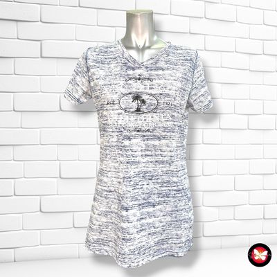**HOY** Camiseta de manga corta TEEMAX color Azul y blanco Talla S (grande)