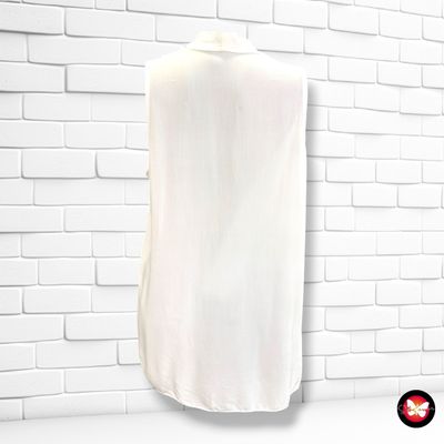 **HOY** Blusa sin mangas color Blanco Talla ÚNICA