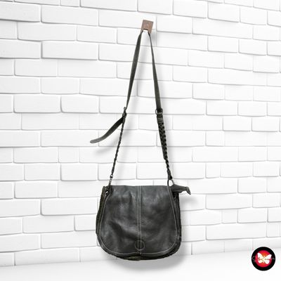 **HOY** Bolso bandolera con peluche MARTINA K. color Verde Talla MEDIANO