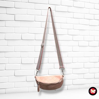 **HOY** Bolso bandolera /riñonera color Rosa Talla PEQUEÑO