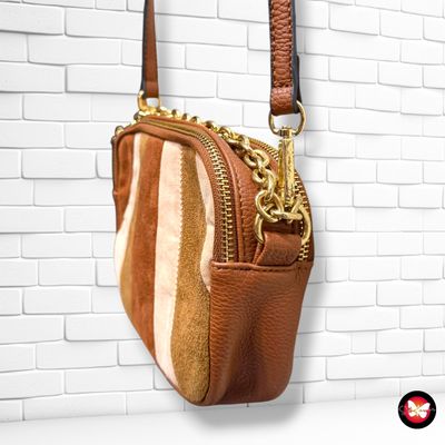 **HOY** Bolso bandolera STRADIVARIUS color Marrón Talla PEQUEÑO