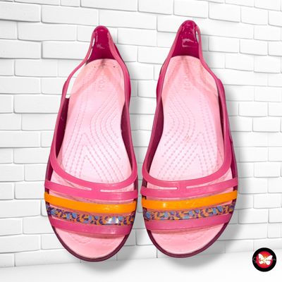 **HOY** Sandalias ISABELLA HUARACHE CROCS color Rosa Talla Calzado 36/37