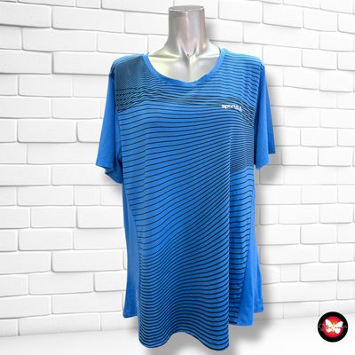 **HOY** Camiseta deportiva  color Azul y negro Talla L (grande)