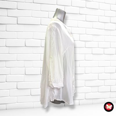 **HOY** Camisa de media manga GREEN LEAF color Blanco Talla 46