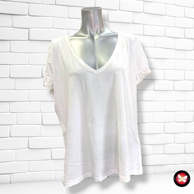 **HOY** Camiseta de manga corta C&A color Blanco Talla XXL (pequeña)