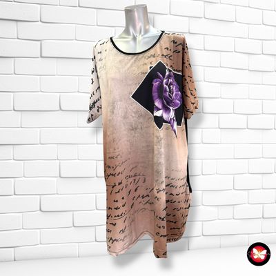 **HOY** Camiseta de manga corta ESMIRA color Camel y negro Talla 5XL