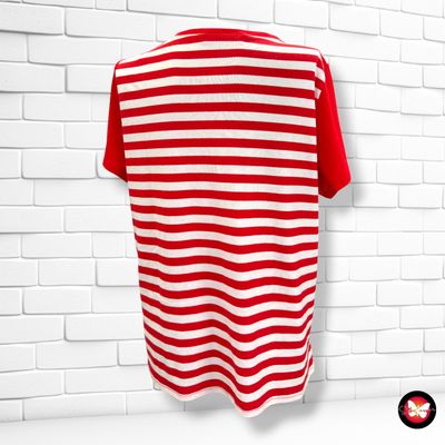 **HOY** Camiseta de manga corta BLAY PUNT color Rojo y blanco Talla XL