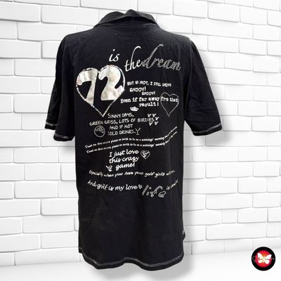 **HOY** Polo de manga corta color Negro Talla 3XL (pequeña)