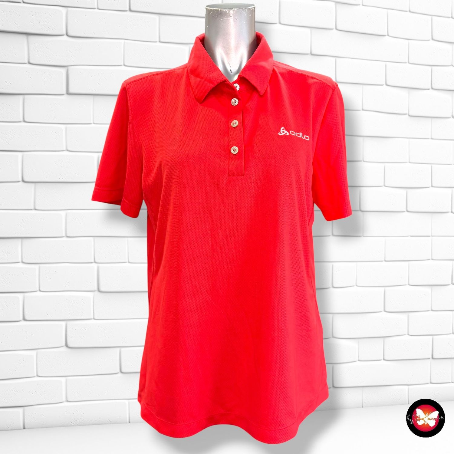 Polo deportivo ODLO color Rojo Talla L
