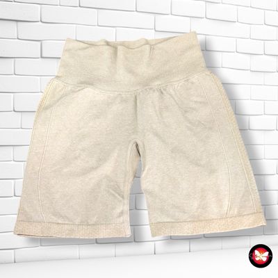 Mallas deportivas cortas push-up FB SISTER color Beige Talla XS