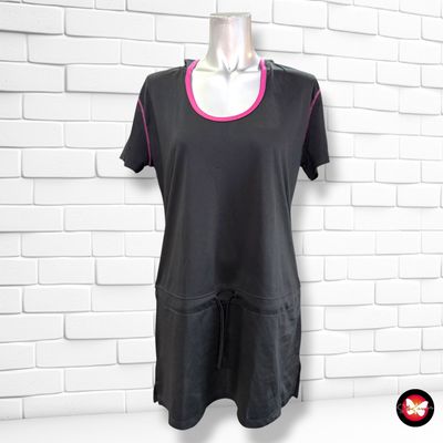 Camiseta deportiva tipo vestido CRANE color Negro Talla 42