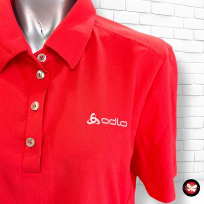 Polo deportivo ODLO color Rojo Talla L