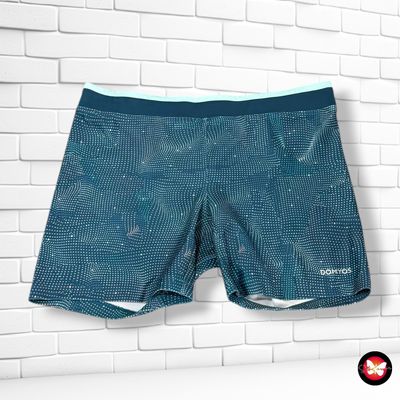Mallas deportivas cortas DOMYOS color Petróleo Talla L